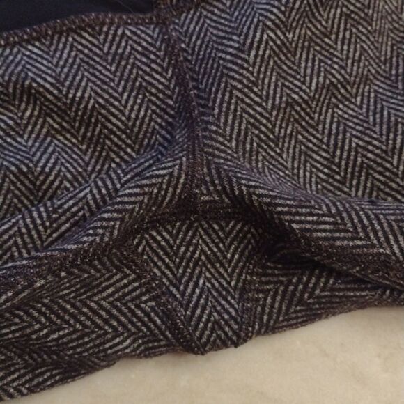 Lululemon Wunder Under full length leggings herringbone tummy control grey 2 - Picture 3 of 9